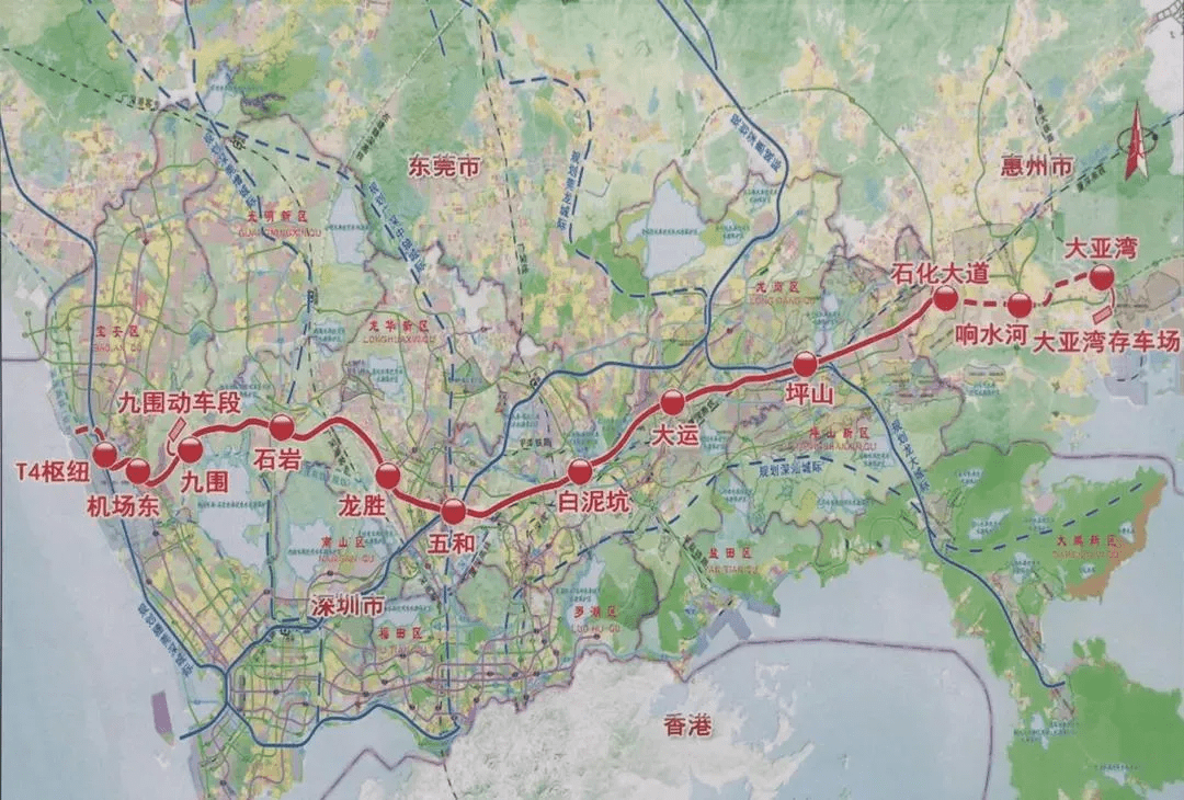 合新六城际最新线路：“合新六城际路线揭晓”