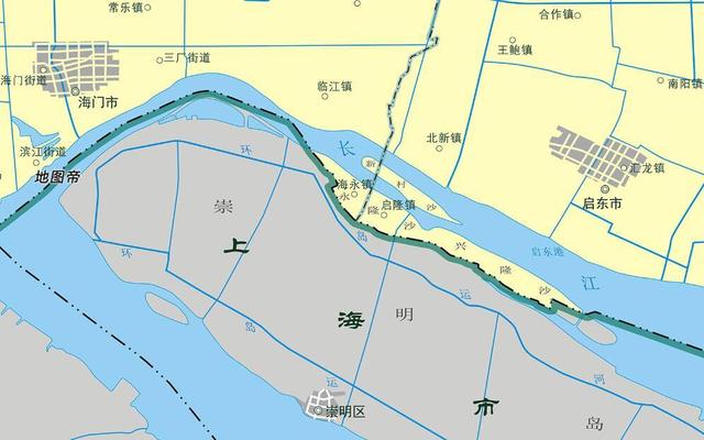 崇明海永新划入上海最新区域