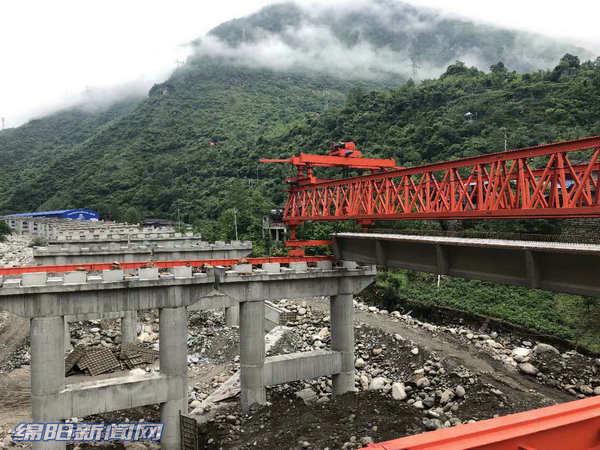 绵九高速建设捷报频传，美好未来指日可待